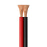 Cables Direct Online Speaker Cable 25FT 14AWG 2 Conductors (14/2) CL3 Rated CCA (Copper Clad Aluminum) Black and Red Jacket Compatible with Low Vo...
