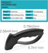 Axe & Machete Knife Sharpener, Handheld Knife & Tool Sharpener, Professional Sharpening Ulu Knife Axe Hatchet Machete, Restore, Repairs & Hone Ser...