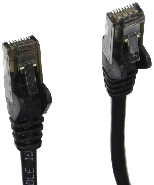 Belkin Snagless CAT6 Patch Cable RJ45M/RJ45M; 3 Black (A3L980b03-BLK-S), 3 Feet (A3L980B03-BLK-S)...