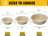JETKONG 12 oz/1.5 cup Disposable Dog Bowls 100pk, 100% Compostable Pets Feeding Bowls Paper Dog Travel Bowls Great for Dry and Wet Dog Food or Wat...