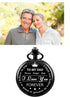 ManChDa Pocket Watch for Dad Gifts for Fathers Day Mechanical Pocket Watch for Dad Men Pocket Watches Engraved...
