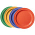 G.E.T. DP-906-MIX Melamine Round Appetizer Plates, 6.5", Mardi Gras Mix (Set of 12)...