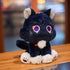 8.6inch Genshin Impact Cat plush Toy,Wanderer Cat Plush Stuffed Animal Plushies,Cute Genshin Impact Scaramouche Cat Plush Doll Stuffed Toy,Soft Sc...