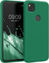 kwmobile Case Compatible with Google Pixel 4a Case - Slim Protective TPU Silicone Phone Cover - Pixie Green...