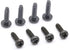 ReplacementScrews 2 Sets of Metric Screws (Model RS-198452) Pan Head - Philips Drive - Black Plated (Pack of 8)...