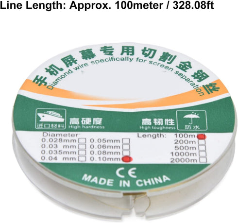 Cutting String, Accurate Wire Saw for Phone Screen(?0.10mm)...