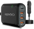 119W USB C Car Charger FEEYOO 4 Port Super Fast Charging Car Charger Adapter PD3.0 & QC3.0 Cigarette Lighter Car USB Charger Multi Port with Cable...