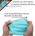 Piping Bags and Tips Set, Reusable Piping Bags, Frosting Piping Kit for Baking with Pastry Bags and Tips, Standard Converters, Silicone Rings, Cak...