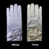 DreamHigh Wedding Flower Girl's Stretch Satin Dress Gloves...
