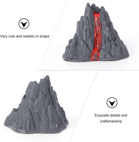 Toyvian 10pcs Volcano Toy volcano kit volcano toy birthday party supplies Volcanic Eruption Model...