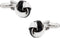 Black & White Knot Cufflinks with Presentation Box...