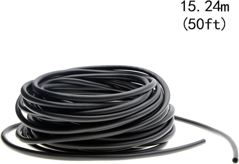 Saim 50-feet Aquarium Airline Tubing with 10 Pcs Clear Suction Cups...
