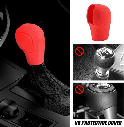 Car Gear Shift Knob Cover, Gear Shift Knob Cover Car Protect Accessories, Car Shift Protector Cover Protector, Silicone Automatic Gear Shift Knob ...