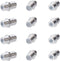 Cctv4Less F81 F-Type Female to Female Coupler, 4GHz RG6 Coaxial Cable Extension Connector Adapter for TV and Satellite - 20 Pack...