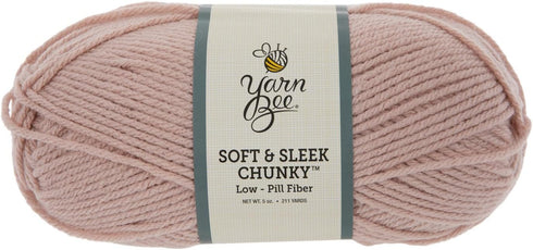 Yarn Bee 5 - Bulky Yarn for Crocheting & Knitting – Soft Yarn Skein – 211 Yards of Low Pill Acrylic Yarn for Crocheting Blankets, Hats, & More – C...