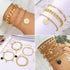 KISS WIFE Jewelry Set for Women, Necklaces Bracelets Rings and Earrings Sets, Gold Silver Vacation Jewelry Fashion Costume Jewelry Packs, Gifts fo...