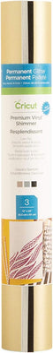 Cricut Shimmer Permanent Vinyl - Classic Sampler, 2ft Roll (12'x24') - Compatible with Cricut Maker & Explore Machines...
