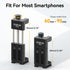 ULANZI MA33 Metal Phone Tripod Mount w Arca Port&2 Cold Shoes, Adjustable Smartphone Tripod Adapter Clamp Cell Phone Stand Holder Suitable for iPh...