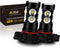 Alla Lighting 2400 Lumens 5201 DRL PS24WFF 5202 LED Fog Lights Bulbs, 6000K Xenon White PS19W 12085C1 Fog Lamps Replacement...