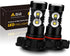 Alla Lighting 2400 Lumens 5201 DRL PS24WFF 5202 LED Fog Lights Bulbs, 6000K Xenon White PS19W 12085C1 Fog Lamps Replacement...