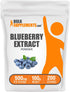 BulkSupplements.com Blueberry Extract Powder - Anthocyanin Supplement - Wild Blueberry Powder - Antioxidants Supplement - Smoothie Powder - Bluebe...