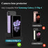 YWXTW Camera Lens Screen Protector for Samsung Galaxy Z Flip 4, Individual Anti Scratch Metal Tempered Glass Camera Cover for Galaxy Z Flip 4 5G, ...