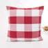 Throw Pillow Covers Cases Geometric Stripe Tartan Checkered Buffalo Check Plaid Pillowcases Cushion Covers Decorative Throw Pillow Covers Waist Pi...
