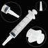 10pack 20ml Plastic Syringes with Measurement for Feeding Pets ,Liquid Scientific Labs,Watering,Dispensing Lip-gloss, without Needle with Cap...