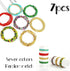 ELABEST African Waist Beads Chain Layered Belly Body Chain Beach 7Pack Waist Jewelry Body Accessories for Women...