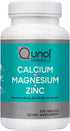 Qunol Calcium 3 in 1 Tablets with Calcium, Magnesium & Zinc for Immune Support, Bone, Nerve, and Muscle Health Supplement, 270 Count...