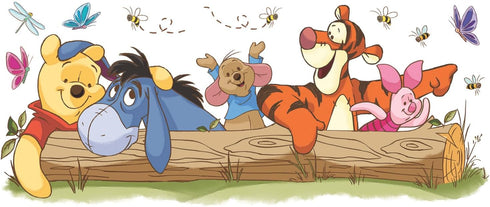 RoomMates Disney Pooh and Friends Outdoor Fun Giant Peel and Stick Wall Decals , RMK2553GM...