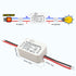 DieseRC AC 110V 120V 220V 240V Wireless Remote Control Light Switch 1500W 1 Channel 433Mhz RF Relay Receiver with 2 Transmitters Keyfob for Lamp b...