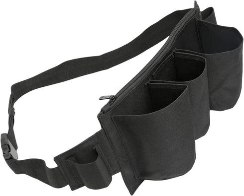 Tool Pouch Waist Belt Bag House Cleaning Tool Belt Multipurpose Tool Belt Carrying construction Tool Belt for Housekeeping Gardening, Black...