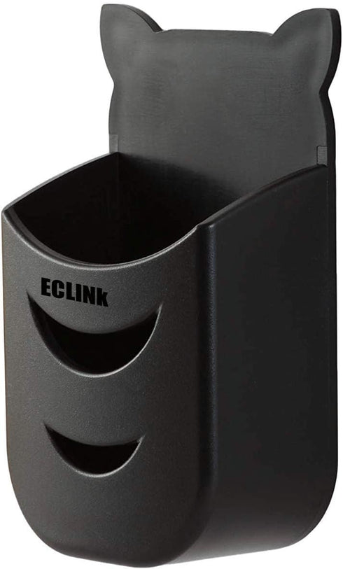 Universal Remote Holders for TCL/ Hitachi/ LG/ Sharp/ Insignia/ Sanyo/ Hisense/ Toshiba/ Element/ RCA Roku Remote Black (2 Pack)...