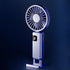 Portable Mini Fan, Handheld Fan with LED Display 5 Speeds 2000mAh USB Rechargeable Battery Fan Small Personal Desk Fan for Women Men Girls Kids In...