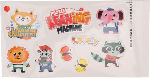 Kids Learning Laptop, Play Laptop Computer Electronic Educational Learning Computer Simulation Music Preschool Learning Toys with Retractable Mous...