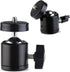 Universal 1/4" Swivel Mini Ball Head Screw Tripod Mount?2 Pack?, EszkozTA360 Degree Rotating Mount Base Adapter for DSLR Cameras HTC Vive Tripods ...