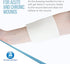 Dynarex DynaGinate Calcium Alginate Wound Dressing - Sterile, Non-Stick Topical Wound Pads - Absorbent Gel Patches for Moderate to High Exuding Cu...