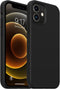 OuXul Compatible with iPhone 12 Mini Case,Liquid Silicone Gel Rubber Phone Case,iPhone 12 Mini Case 2020 Cover 5.4 Inch Full Body Slim Soft Microf...
