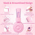 POWMEE M1 Kids Headphones Wired Headphone for Kids,Foldable Adjustable Stereo Tangle-Free,3.5MM Jack Wire Cord On-Ear Headphone for Children (Pink...