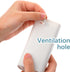 2 Pcs Travel Toothbrush Holder Case with Ventilation Hole Portable Toothbrush Case Covers Travel Toothbrush Cup with Cover Storage Container Compa...