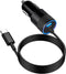 ?MFi Certified?iPhone 15 Car Charger Fast Charging, Caiinei 90W Dual PD Car Power Cigarette Lighter USB-C Car Charger Adapter + 6FT Type-C Cable f...