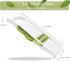 5 in 1 Mandoline Slicer Vegetable Slicer Mandolin Multi Blade Potato Veggie Slicer Vegetable Cutter Julienne Shredder Potato Slicer Green...