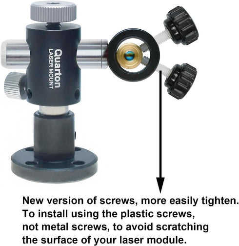 QLM-1125 Laser Module Mount Holder, 6mm to 12.5mm, New tighten screws!...