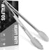 Walfos 17 Inch Extra Long Grill Tongs, Ultimate Stainless Steel BBQ Tongs for Grilling, Cooking, BBQ/Barbecue, Buffet and Turning Food...