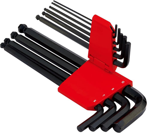 CRAFTSMAN Hex Key Allen Wrench Set with Ball-End, MM, 10 Piece (CMHT26029)...