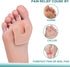 Horseshoe Pads for Feet 60 Pieces, Callus Cushions Moleskin for Feet Metatarsal Pads 3 in 1, Felt Foot Pads Callus Pads for Feet Bottom of Foot Si...