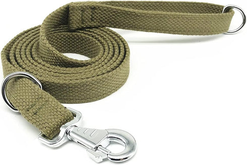 6ft Heavy Duty Tactical Dog Leash, Military Style Thick Nylon Strong K9 Dog Leash for Outdoor Walking Hunting Hiking, Coyote brown...
