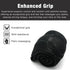 Massage Grip Soft Silicone Car Steering Wheel Cover Universal Anti-Slip Design 13-16 inch Protective Case Black...
