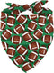 Nepnuser American Football Dog Bandana Touch Down Rugby Game Day Sports Themed Party Adjustable Triangle Bibs Scarf Accessories for Dogs Pets...